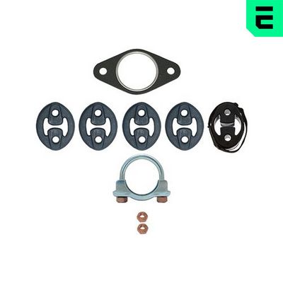 MONTAGESATZ ABGASANLAGE