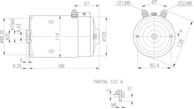 Elektromotor - MM242 - MAHLE