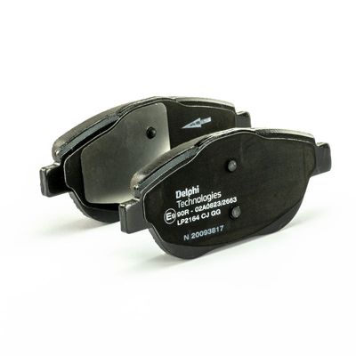 BREMSBELAGSATZ SCHEIBENBREMSE DELPHI LP2164 34