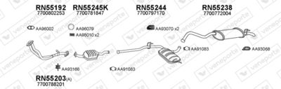 ABGASANLAGE VENEPORTE 550521