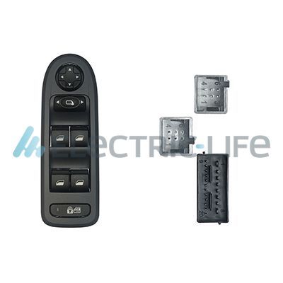 Выключатель, стеклолодъемник ELECTRIC LIFE ZRPGP76007 для PEUGEOT 308