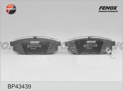 FENOX BP43439 Тормозные колодки и сигнализаторы  для SUBARU TRIBECA (Субару Трибека)