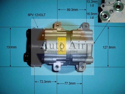 Auto Air Gloucester Compressor, air conditioning 14-4440