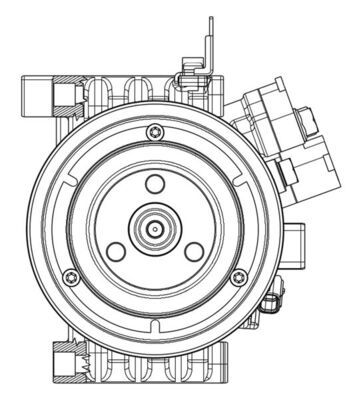 COMPRESOR CLIMATIZARE MAHLE ACP631000P 2