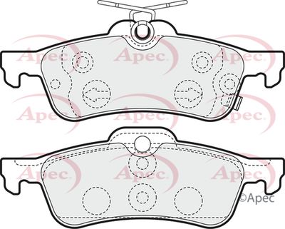 Brake Pad Set APEC PAD1552