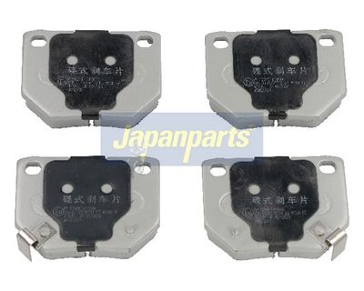 JAPANPARTS Stabdžių trinkelių rinkinys, diskinis stabdys