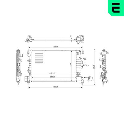 RADIATOR RACIRE MOTOR