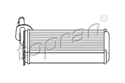 TOPRAN Kachelradiateur, interieurverwarming (108 614)