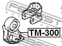 TM-300 FEBEST Опора двигателя FEBEST 
