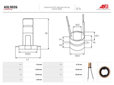 slipering, generator AUTOSTARTER ASL9026