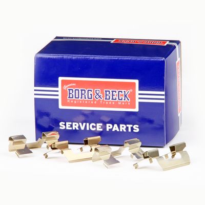 Комплектующие, колодки дискового тормоза BORG & BECK BBK1144 для SUBARU XT