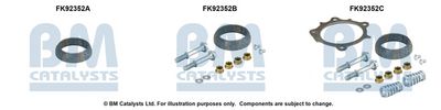 Монтажен комплект, катализатор BM Catalysts FK92352