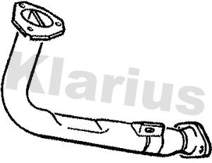 Rura wydechowa KLARIUS 301527
