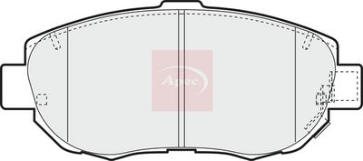 APEC Brake Pad Set, disc brake PAD1096