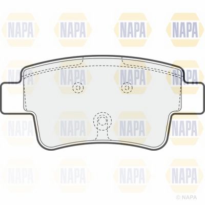 Brake Pad Set NAPA NBP1750