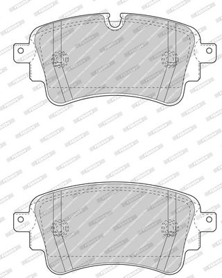 SET PLACUTE FRANA FRANA DISC FERODO FDB4617 2