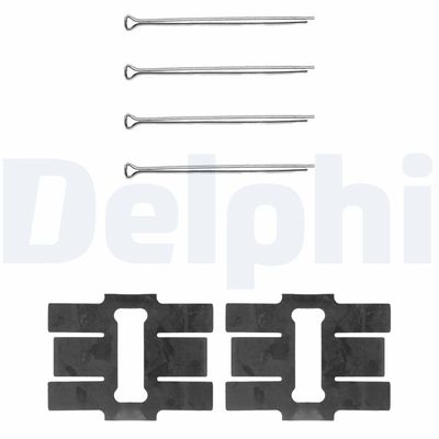 Zestaw akcesoriów, klocki hamulcowe DELPHI LX0115