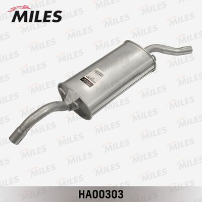Глушитель выхлопных газов конечный MILES HA00303