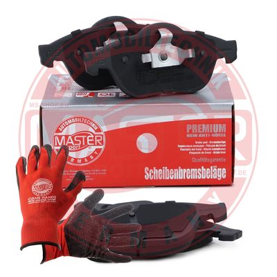 Zestaw klocków hamulcowych, hamulce tarczowe MASTER-SPORT GERMANY 13046071582N-SET-MSP