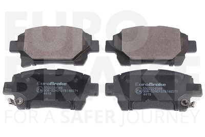 Комплект тормозных колодок, дисковый тормоз EUROBRAKE 5502224588 для TOYOTA PROBOX