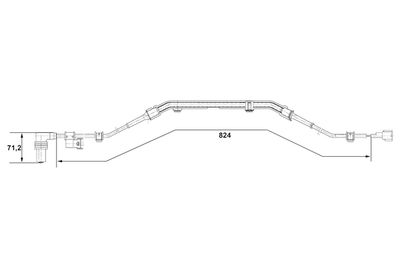 BOSCH Sensor, Raddrehzahl