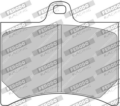 BREMSBELAGSATZ SCHEIBENBREMSE FERODO RACING FCP253H 1