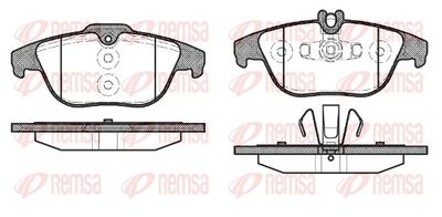 Brake Pad Set, disc brake 1305.20