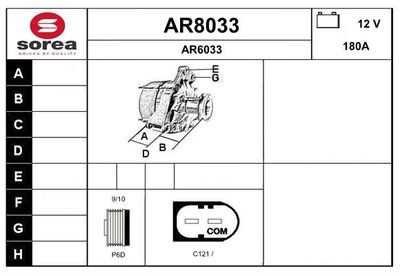 GENERATOR SNRA AR8033