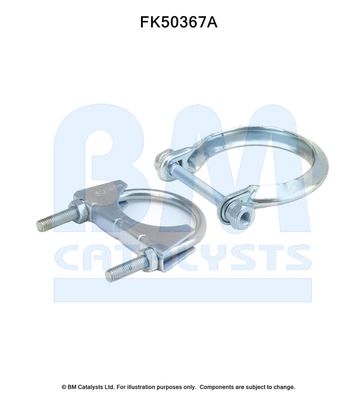 Zestaw montażowy, rura wydechowa BM CATALYSTS FK50367