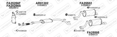 ABGASANLAGE VENEPORTE 250554