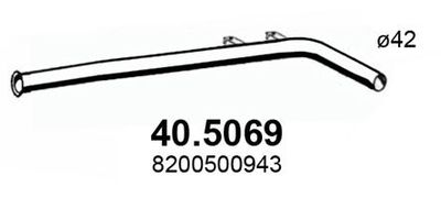 Rura wydechowa ASSO 40.5069