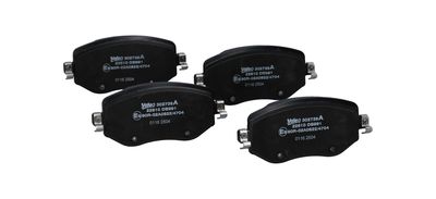 BREMSBELAGSATZ SCHEIBENBREMSE VALEO 302735A 25