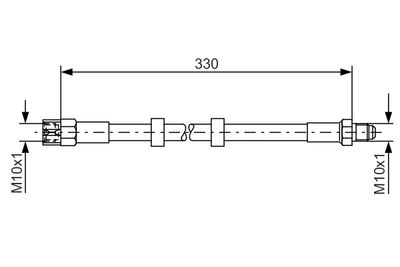 Brake Hose 1 987 476 278