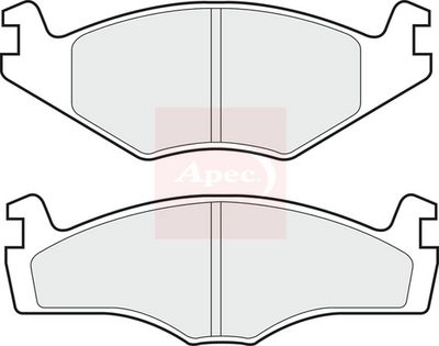 APEC Brake Pad Set, disc brake PAD435