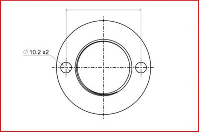 ACHSMUTTERSCHLüSSEL KS TOOLS 4604450 6