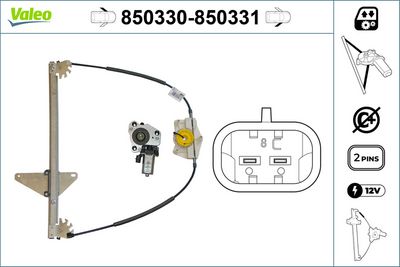FENSTERHEBER VALEO 850331