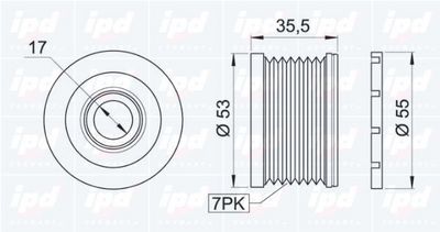 SISTEM ROATA LIBERA GENERATOR IPD 153296 1