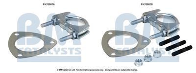 Монтажен комплект, изпускателна тръба BM Catalysts FK70602