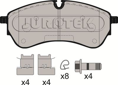Brake Pad Set JURATEK JCP8205