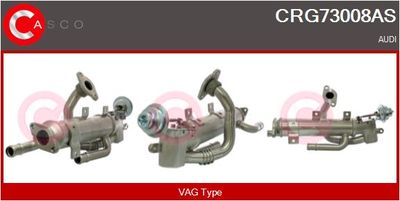 Chladič, recirkulace spalin CASCO CRG73008AS