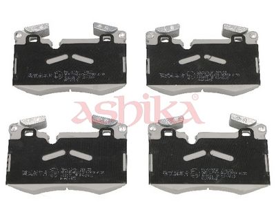 комплект спирачно феродо, дискови спирачки ASHIKA 50-00-0137