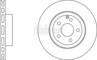 Fahren Brake Disc FBD6368