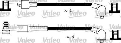 Комплект проводов зажигания VALEO 346122 для SKODA FELICIA