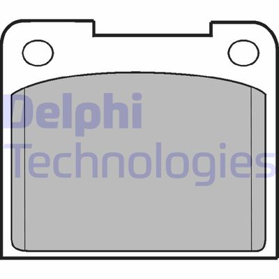 Комплект тормозных колодок, дисковый тормоз DELPHI LP15 для TRIUMPH 1300