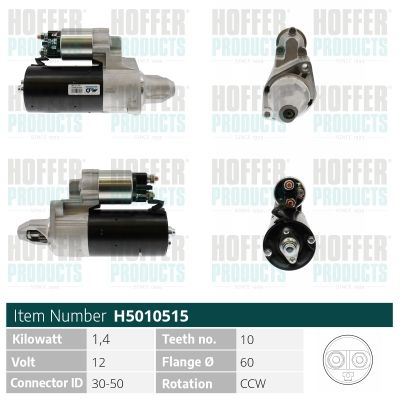 стартер HOFFER H5010515