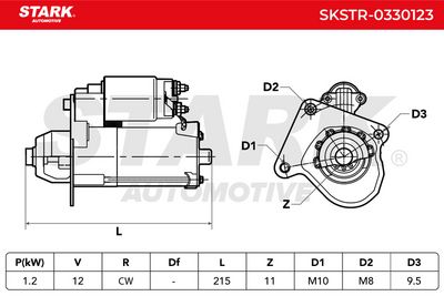 стартер STARK SKSTR-0330123