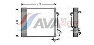 KONDENSATOR KLIMAANLAGE AVA Clever Choice MCA5001D