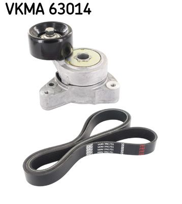 Поликлиновой ременный комплект VKMA 63014