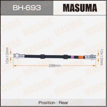 MASUMA BH-693 Тормозной шланг  для MAZDA 2 (DE_, DH_) 1.3 MZR