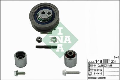 Sada kladek, ozubený řemen Schaeffler INA 530 0445 09